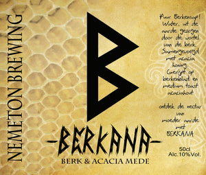 Berkana (hydromel de bouleau et d'acacia)