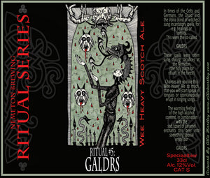 Rituel n°5 : Galdrs (Wee Heavy Scotch Ale 33cl)