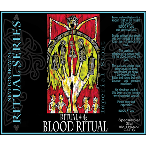 Ritual #4: Blood Ritual (Imperial Stout)